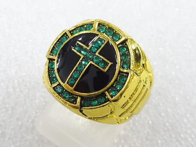 COLORED STONE FASHION RING / JP SIZE 12